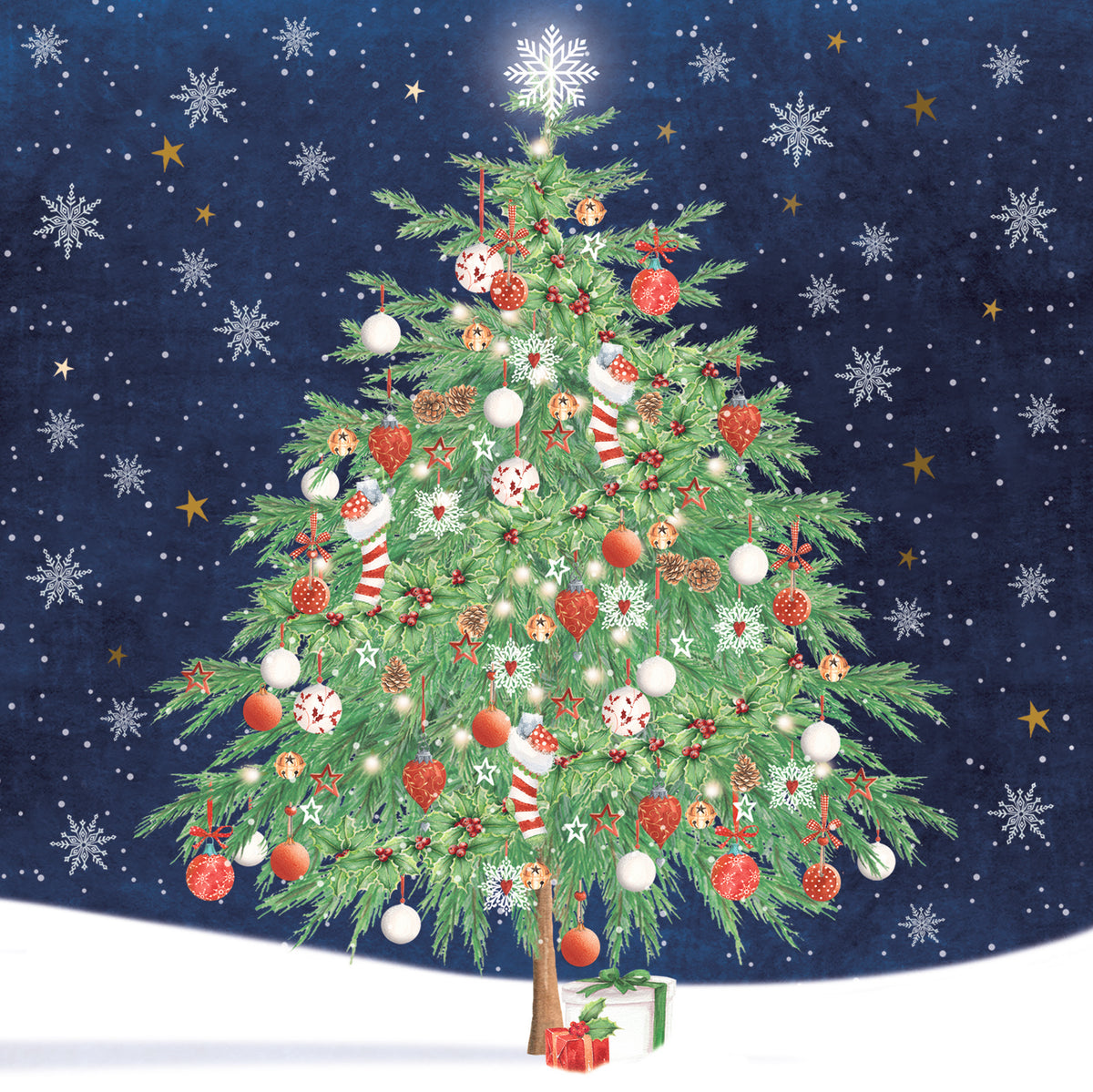 Winter Scenes | 12 Christmas Cards, 2 Designs