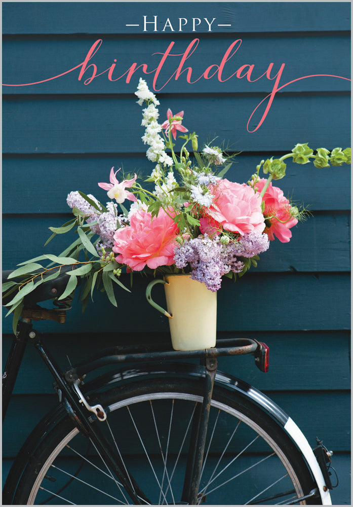 Peonies & PushBike