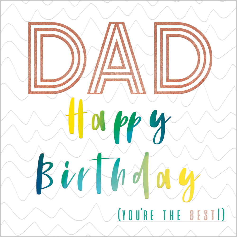 Dad you're thebest - Happy Birthday