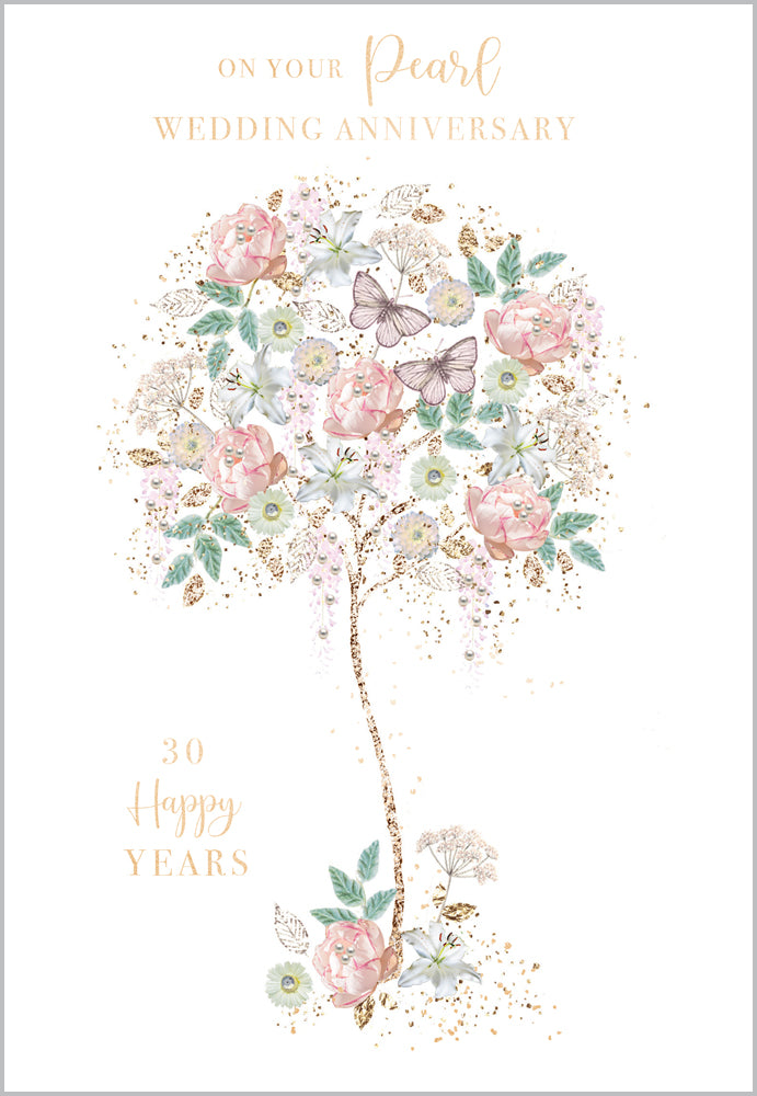 Pearl Anniversary Tree