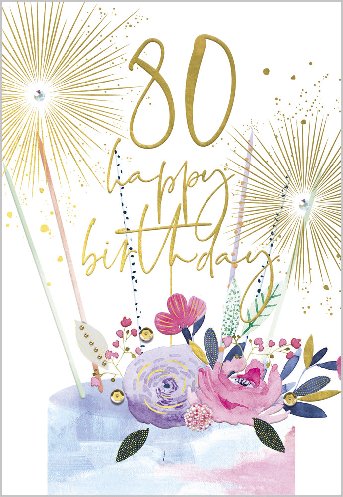 80 Birthday Candles
