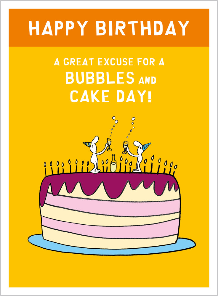 Bubbles and Cake Day