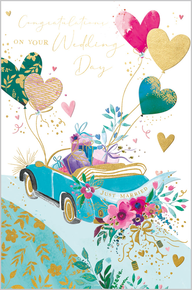 Wedding Just Married Car