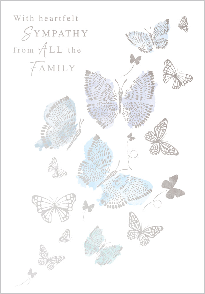 Sympathy From All the Family Butterflies