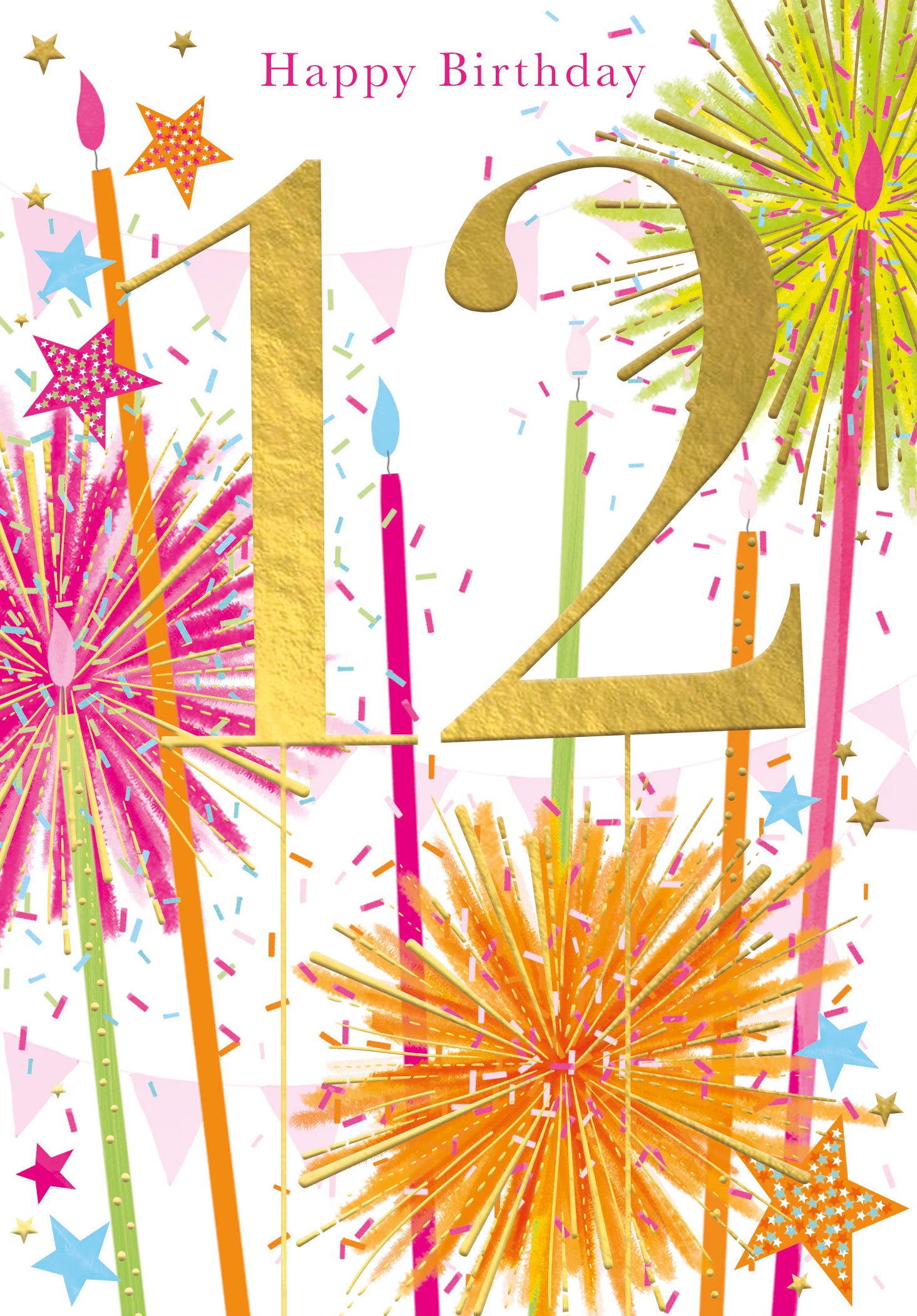 Age 12 Girl Confetti