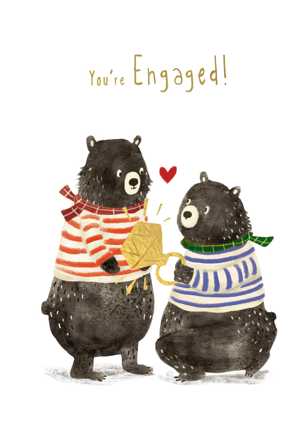 Engagement Card | Engaged Bears