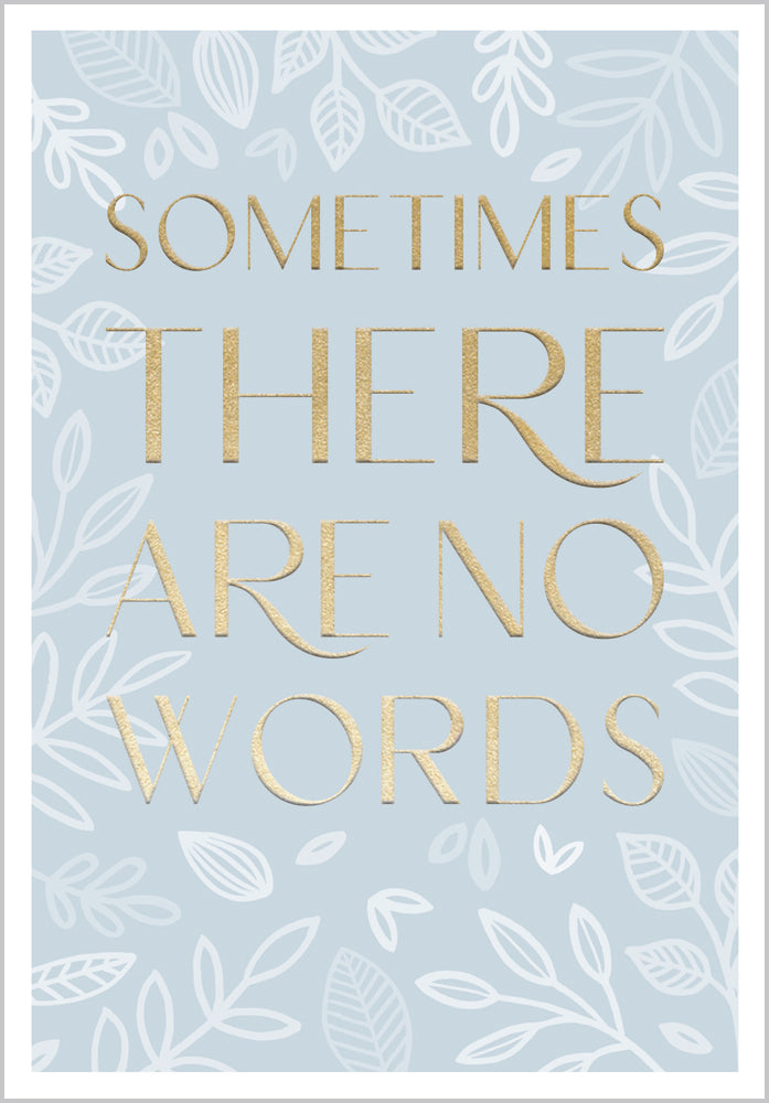 Sympathy Card | Sympathy - No Words