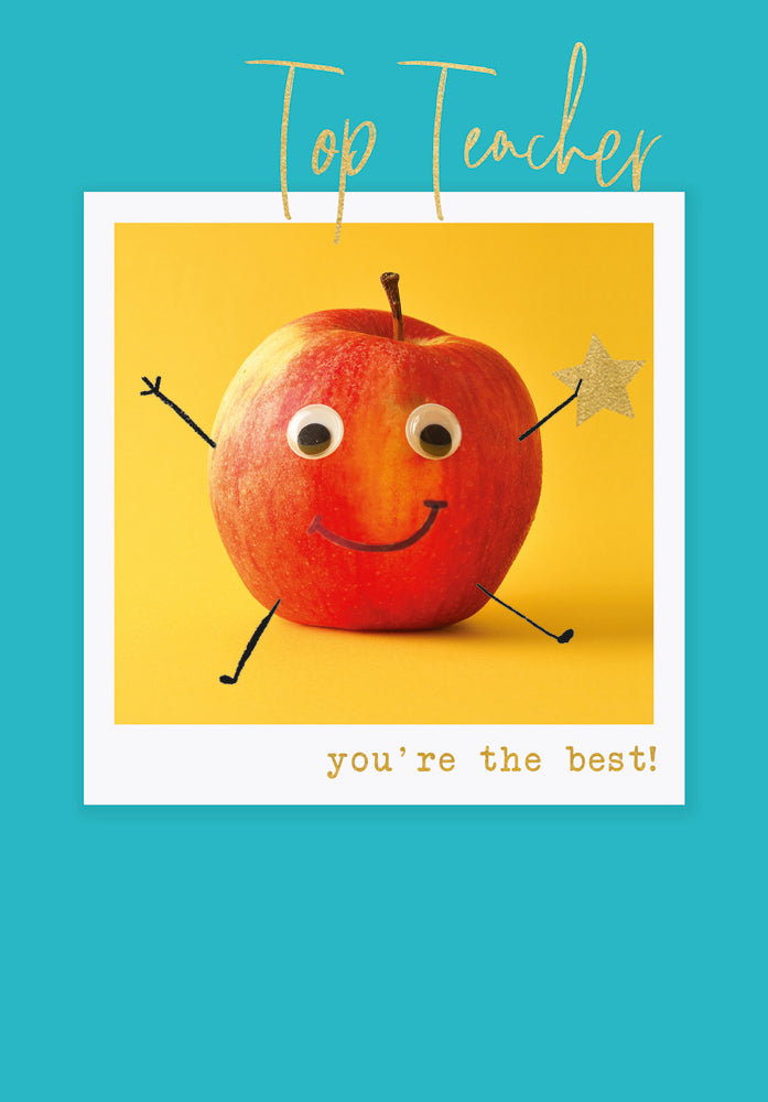 Thank You Teacher - Apple