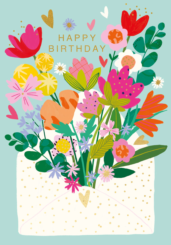 Floral Envelope