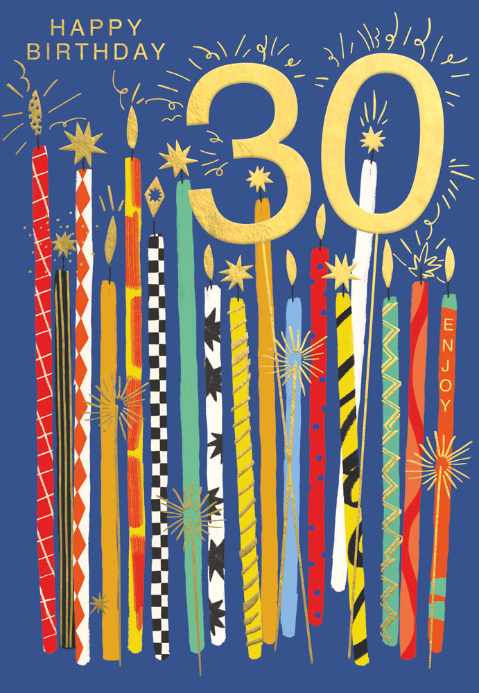 30 Birthday Candles