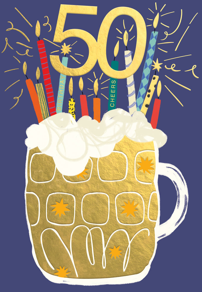 50 Birthday Pint