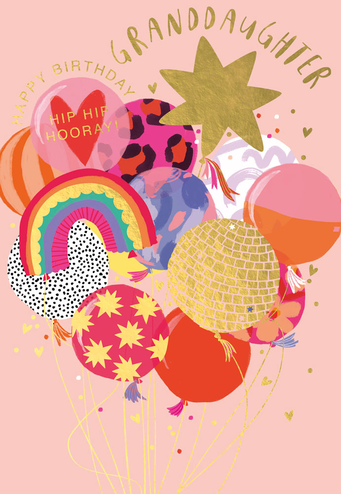 Granddaughter - Birthday Balloons