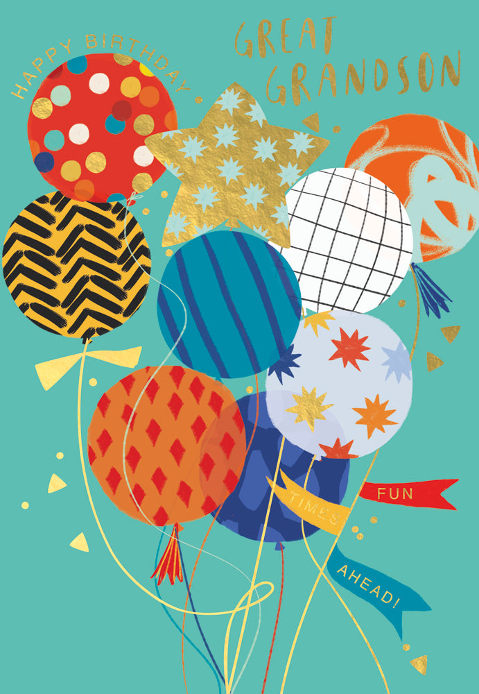 Great-Grandson- Balloons
