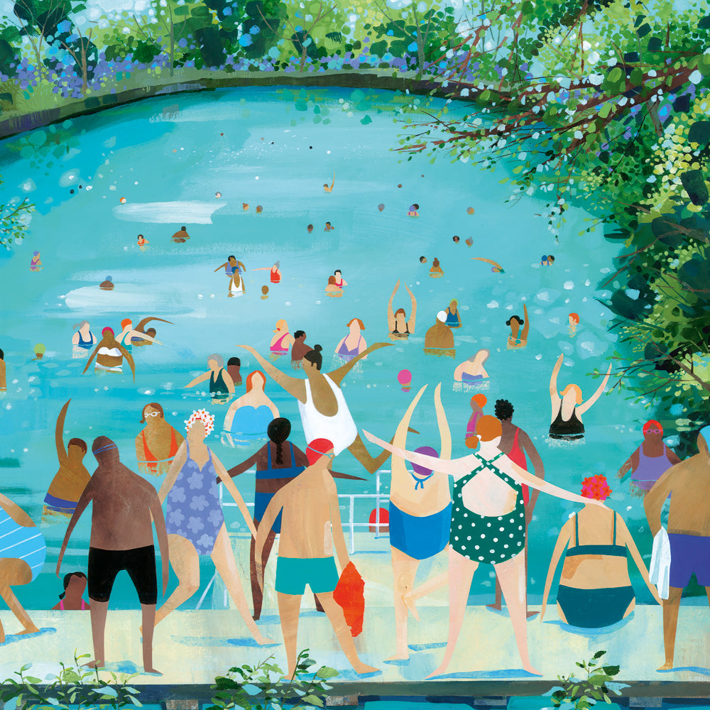 Summer Swim Hampstead Heath
