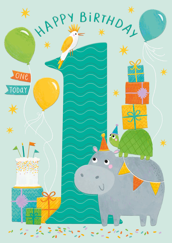 Age 1 Boy Hippo