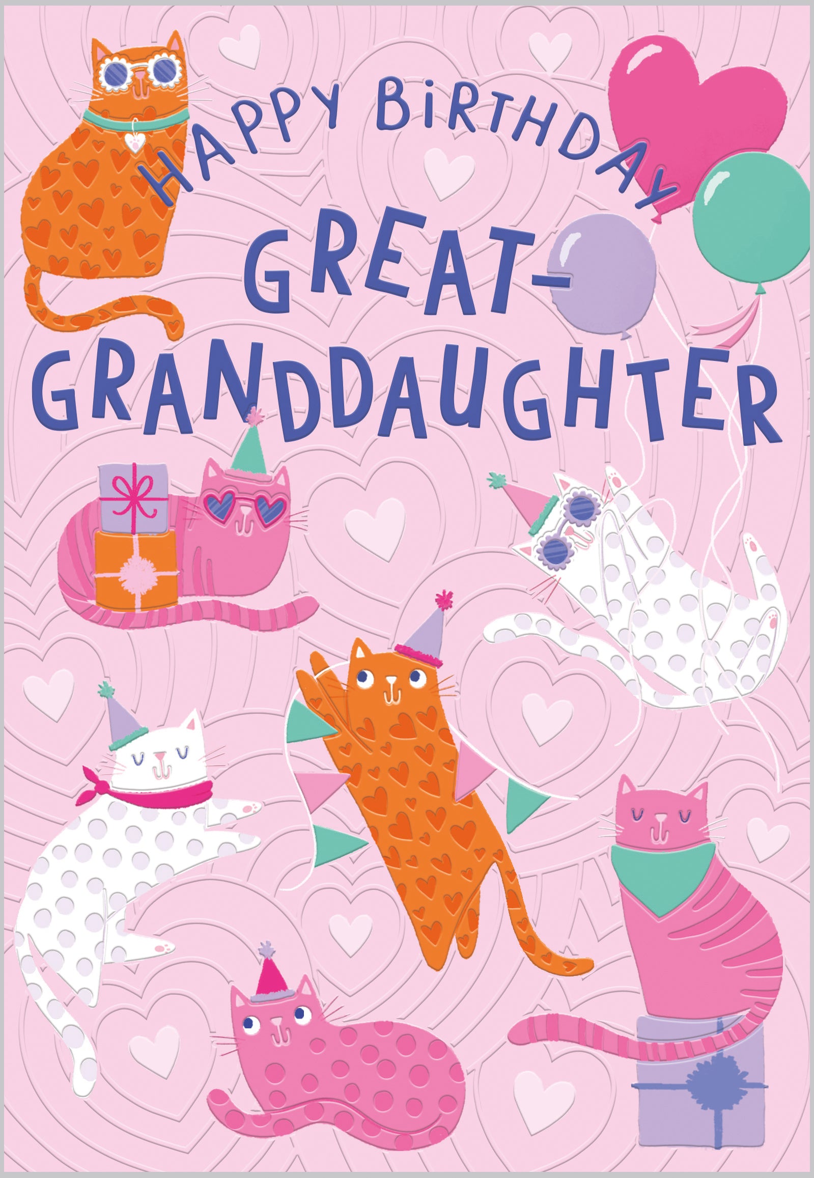 Great-Granddaughter Party Cats