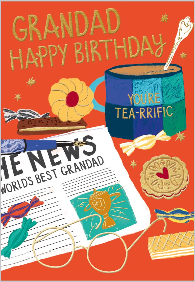 Grandad Tea-rrific Mug