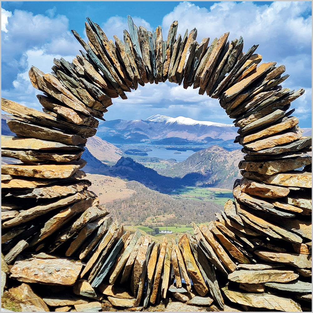 Borrowdale Stone Sculpture; Borrowdale Valley