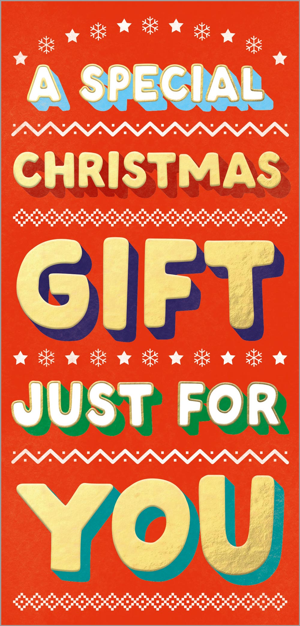 Text Christmas Gift