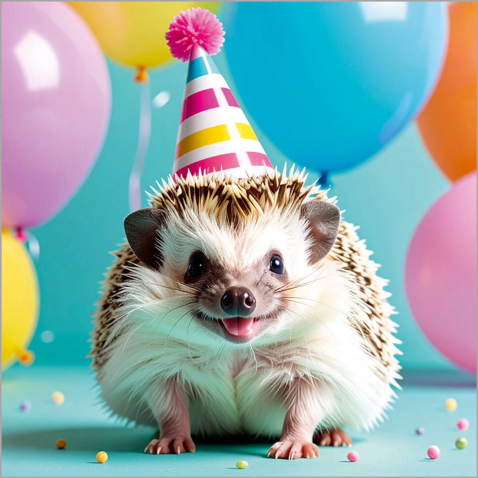 Birthday Hedgehog