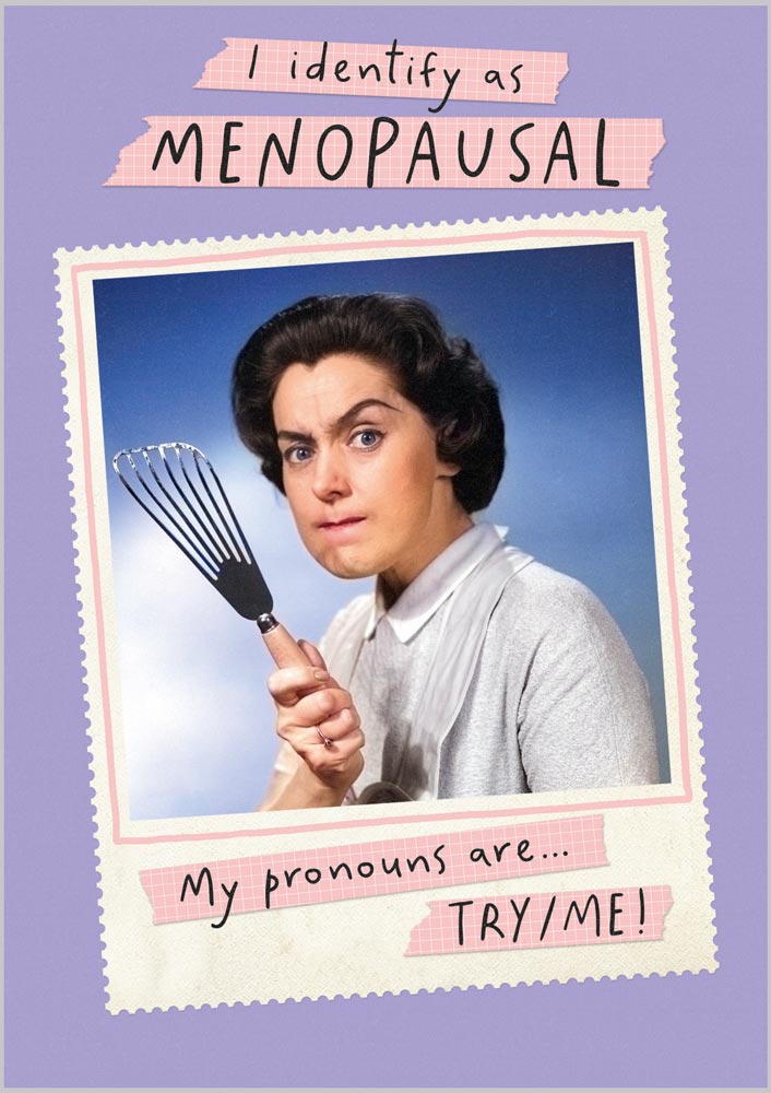 Funny Birthday Vintage Menopause