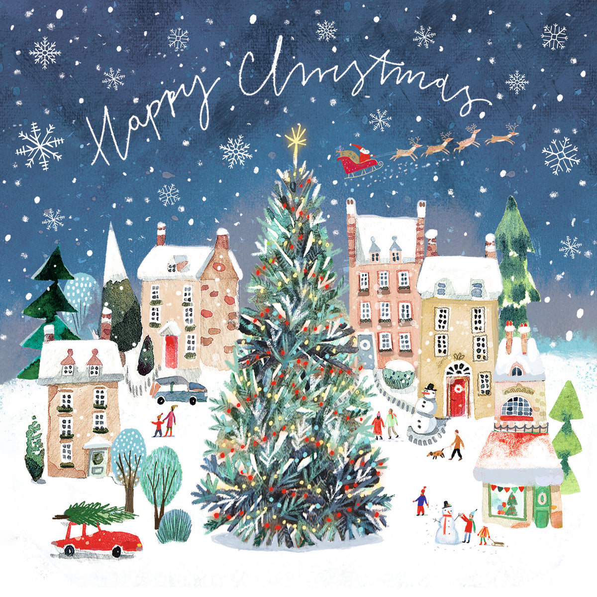 Christmas Tree | 12 Christmas Cards, 2 Designs