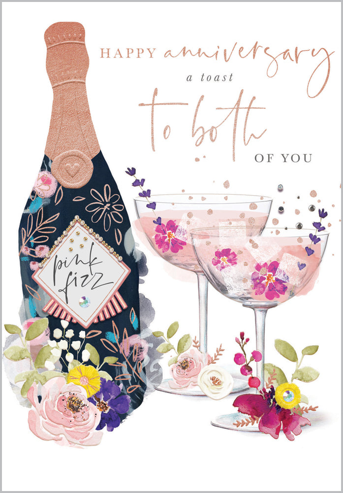 General Anniversary - Champagne Glasses