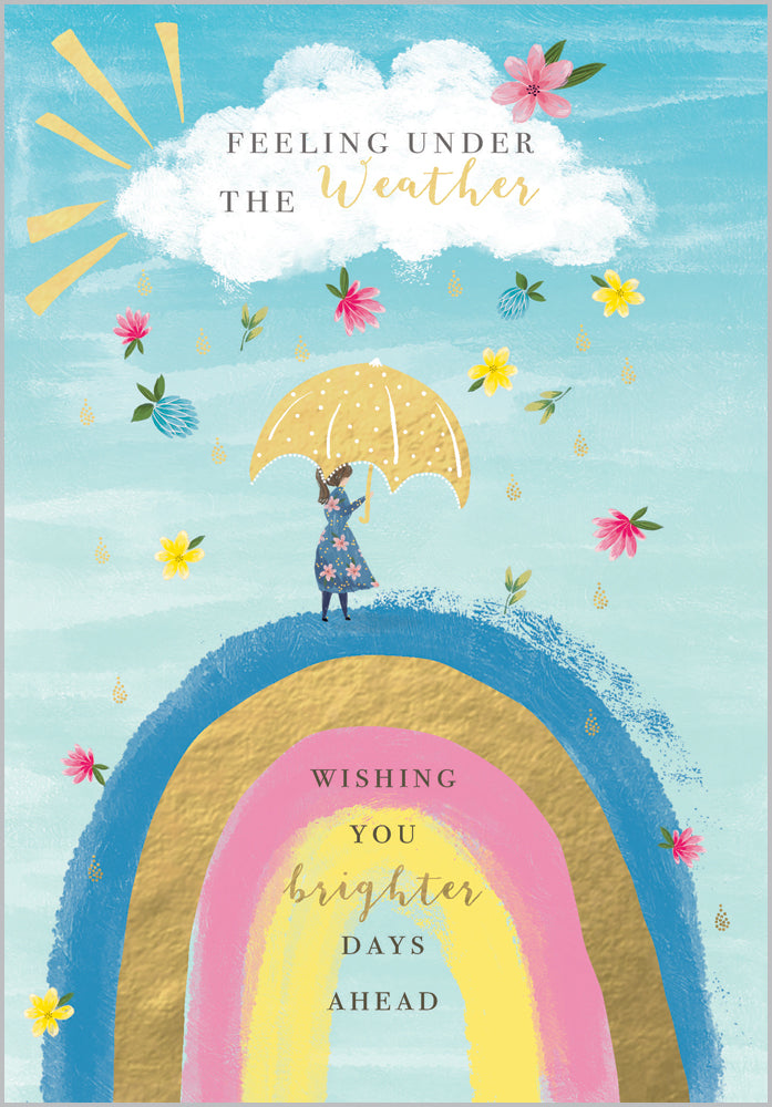 Get Well - Feeling Under the Weather Rainbow