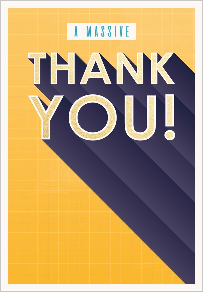 A Massive Thank You