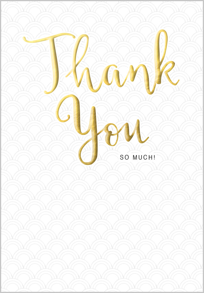 Thank You So Much Text
