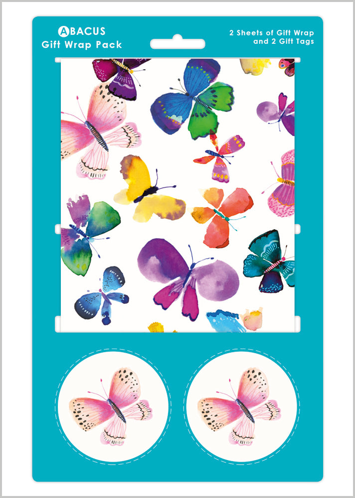 Gift Wrap Pack - Butterflies