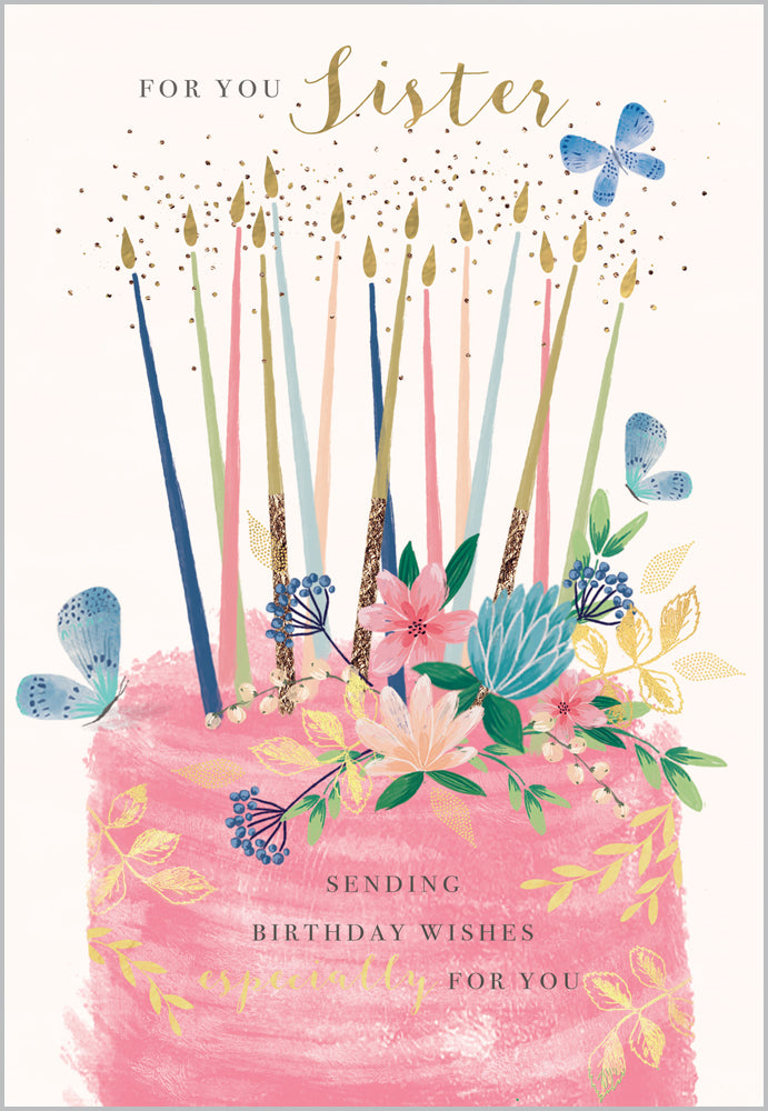 Sister - Birthday Candles