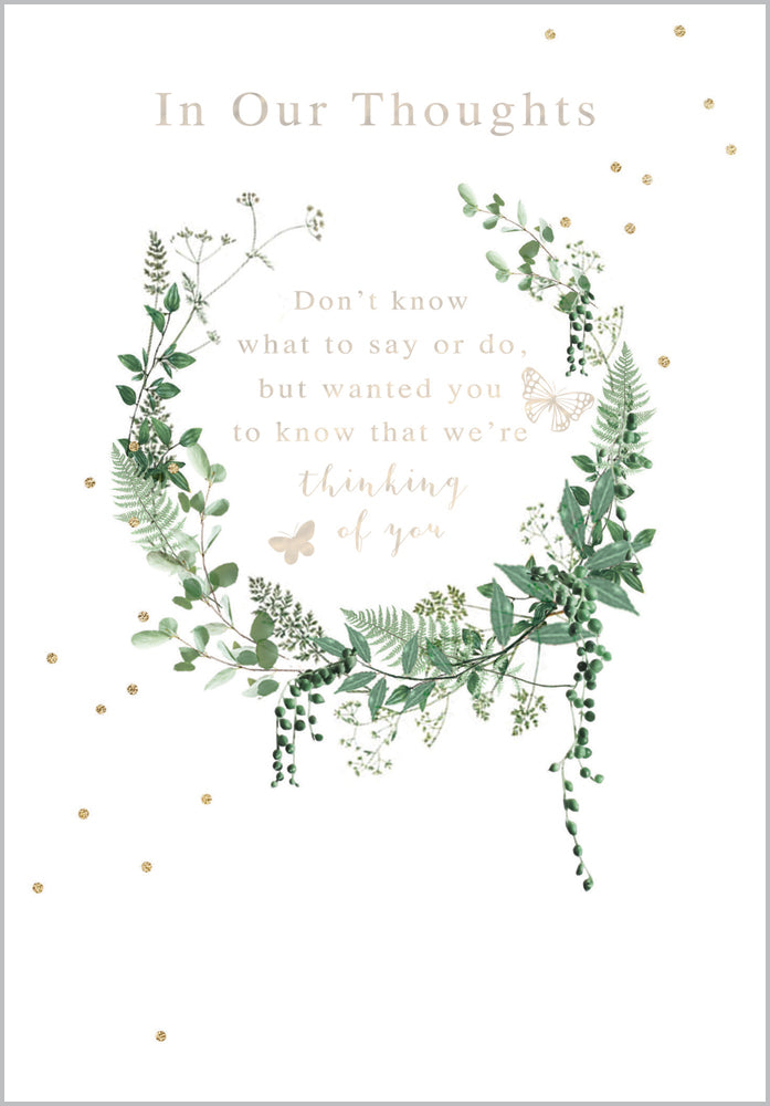 Thinking of You - Foliage Wreath