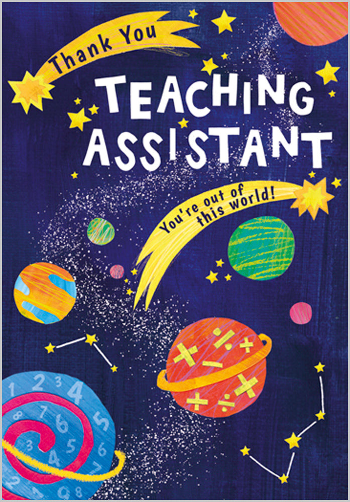 Teaching Assistant Thank You - Out of This Wo
