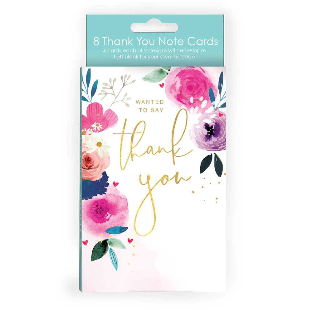 Thank You Illustrated Florals