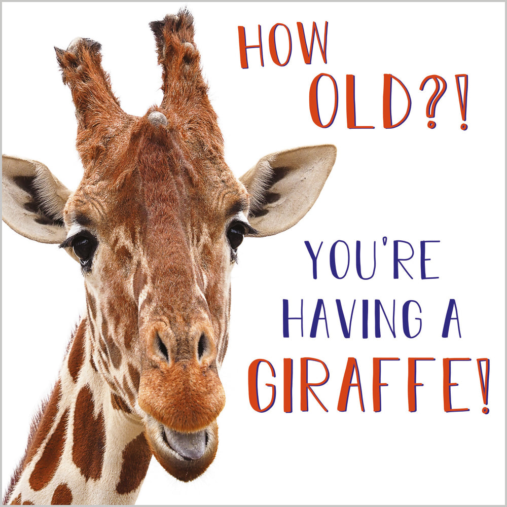 You're Having a Giraffe!