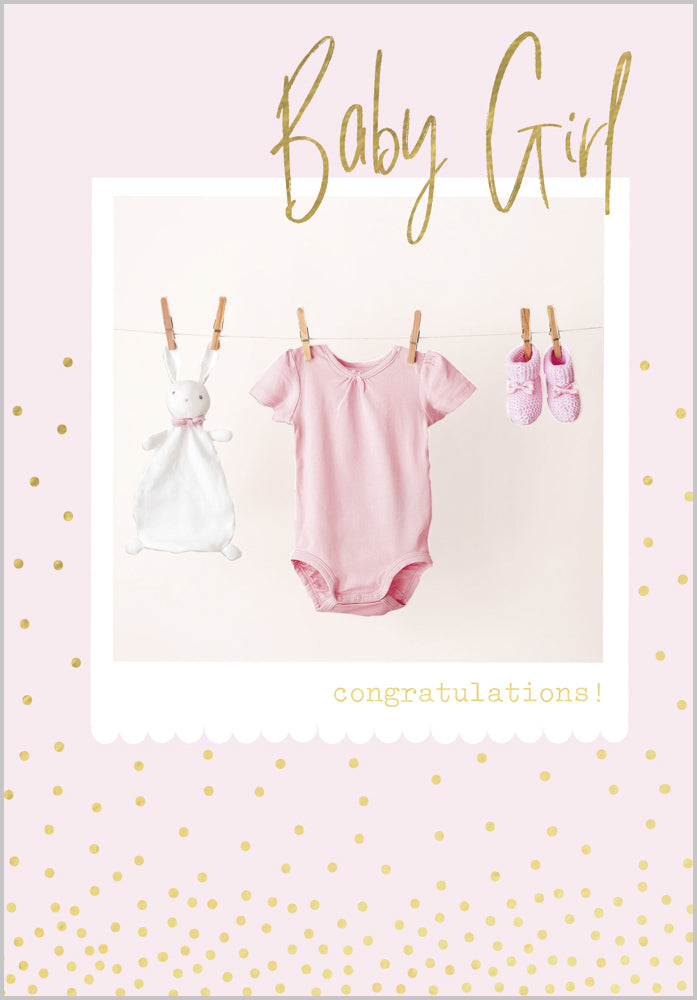 Baby Girl - Washing Line