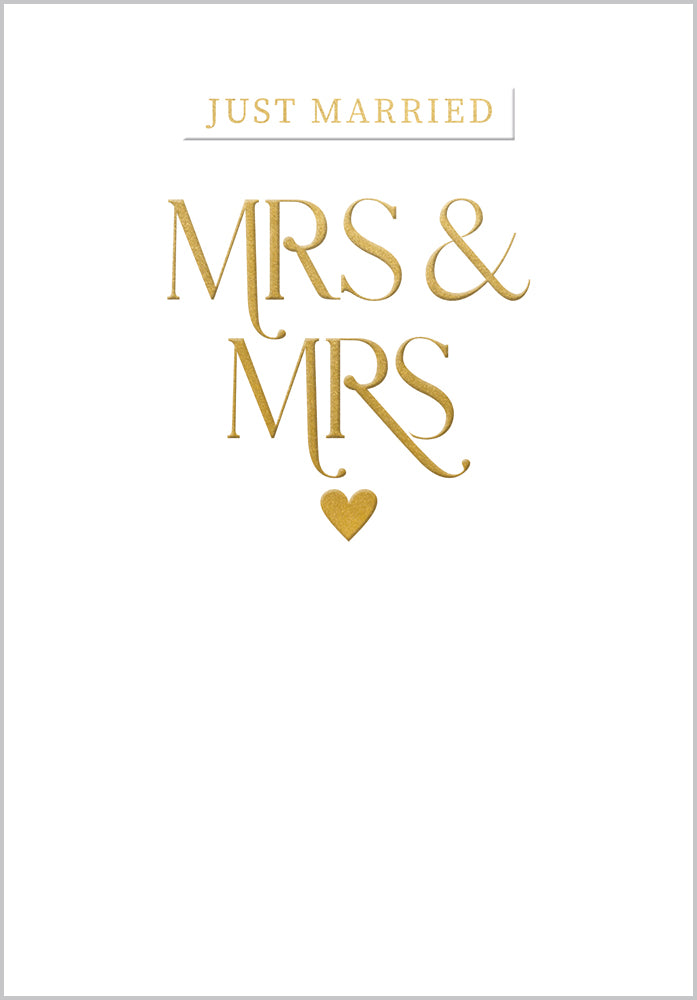 Wedding - Mrs & Mrs