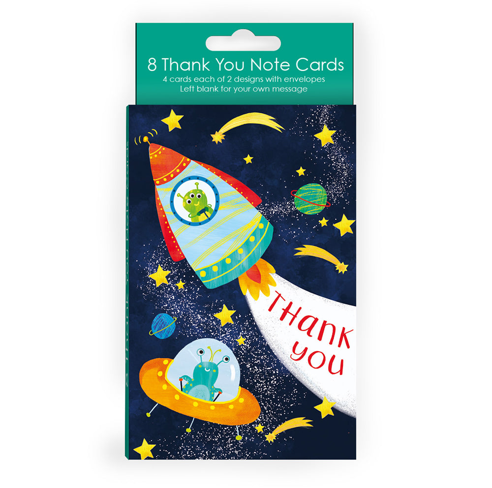 Thank You - Spaceship & Robots