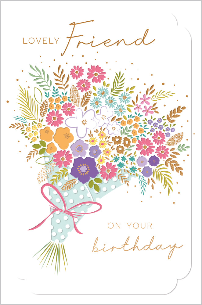 Lovely Friend Birthday Bouquet