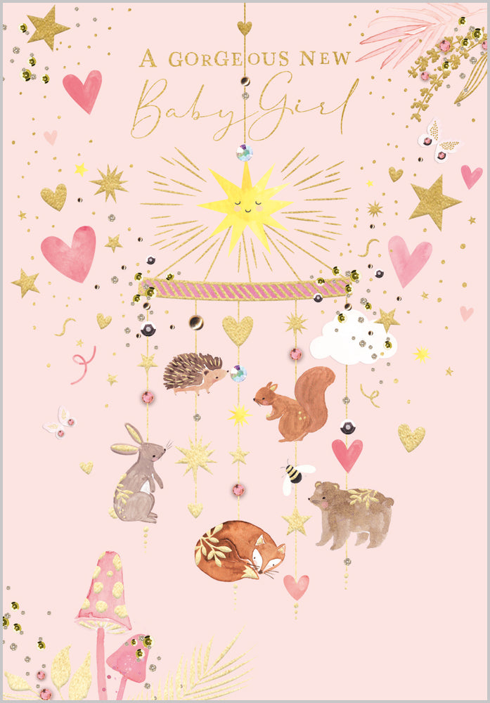 Baby Girl Mobile