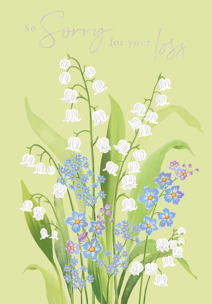 Sympathy Florals Lily of the Valley & Forget-