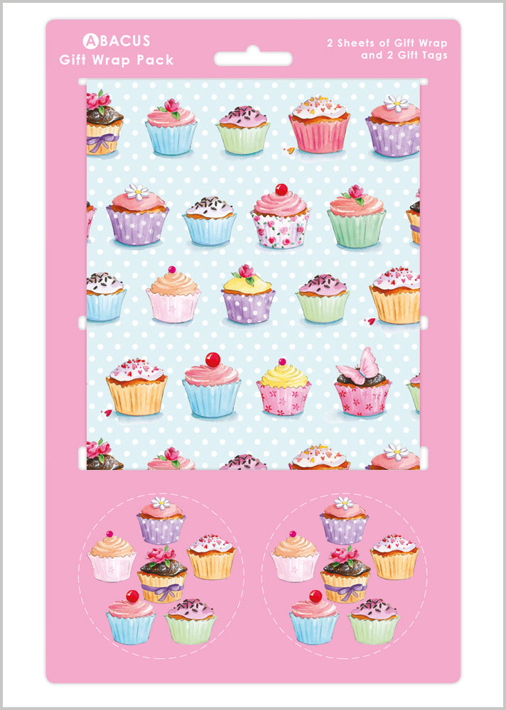 Gift Wrap Pack - Cupcakes Galore