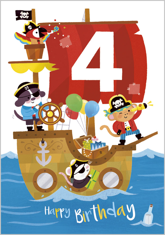 Age 4 Boy Pirate Ship