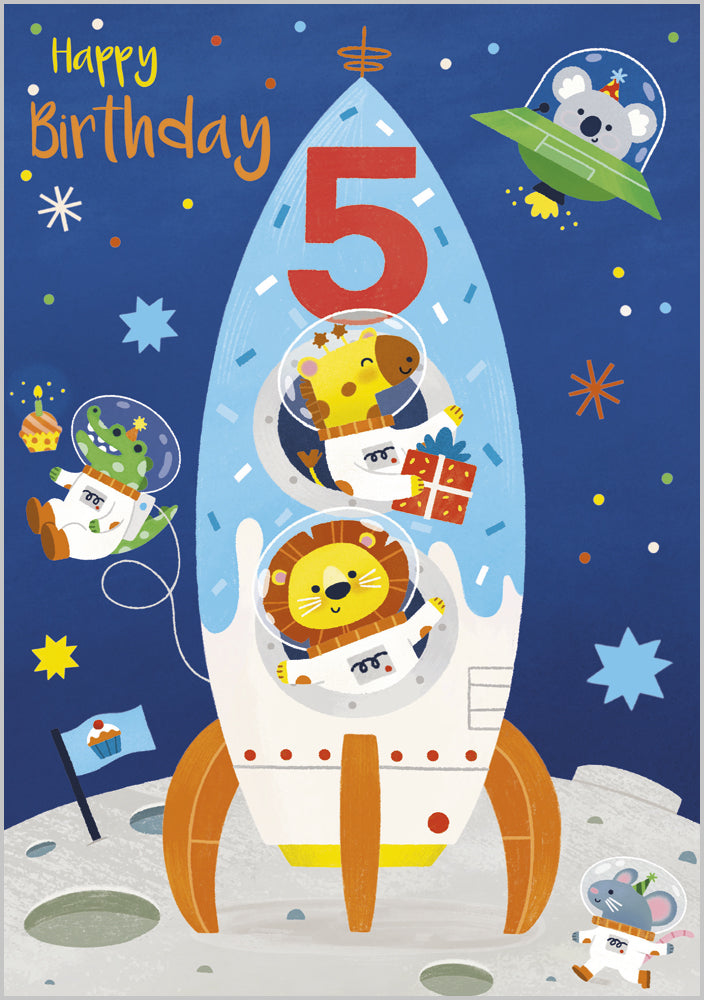 Age 5 Boy Spaceship