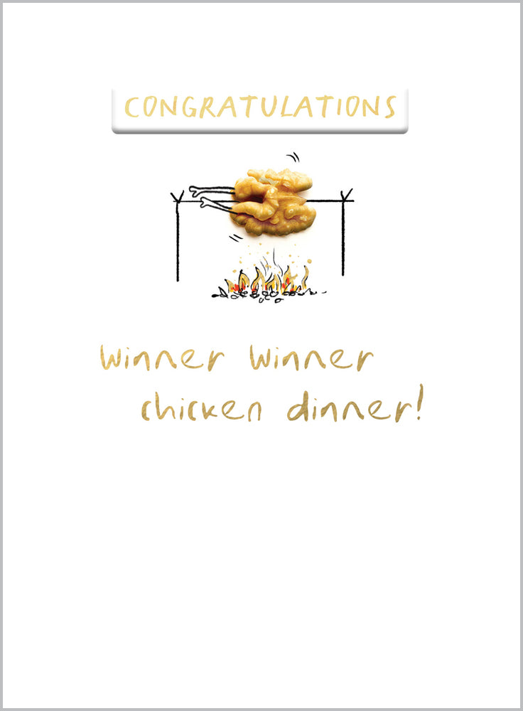 Congratulations - Chicken Dinner