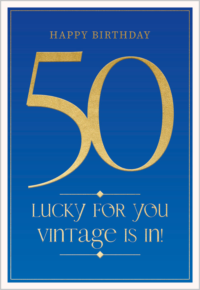 50 Vintage is In