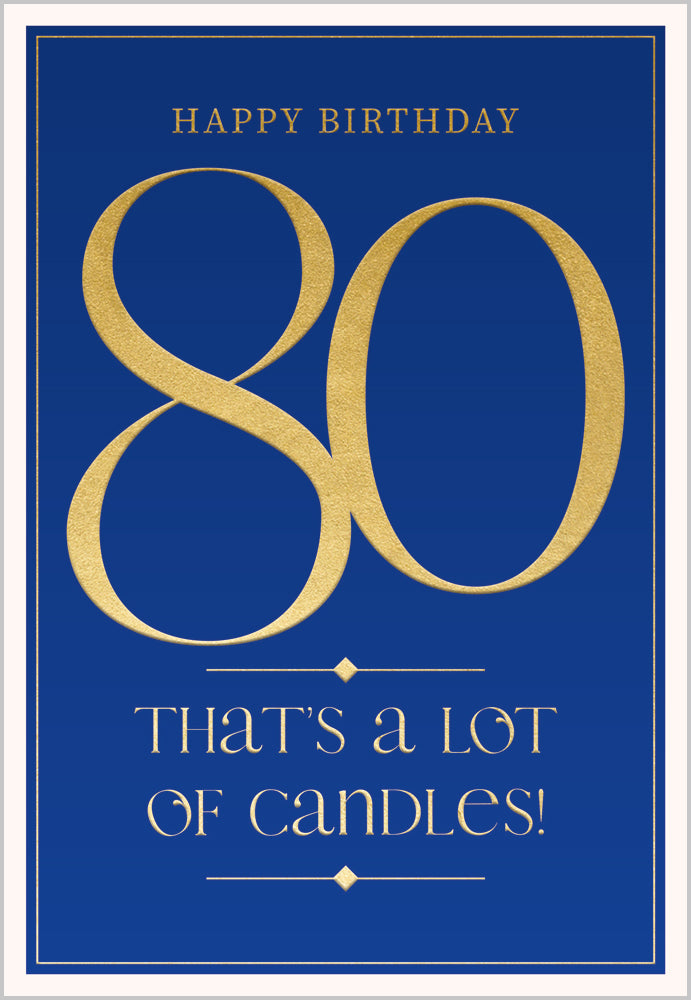 80 A lot of Candles