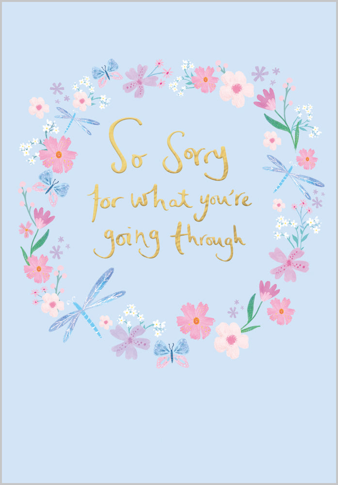 Thinking of You - So sorry floral
