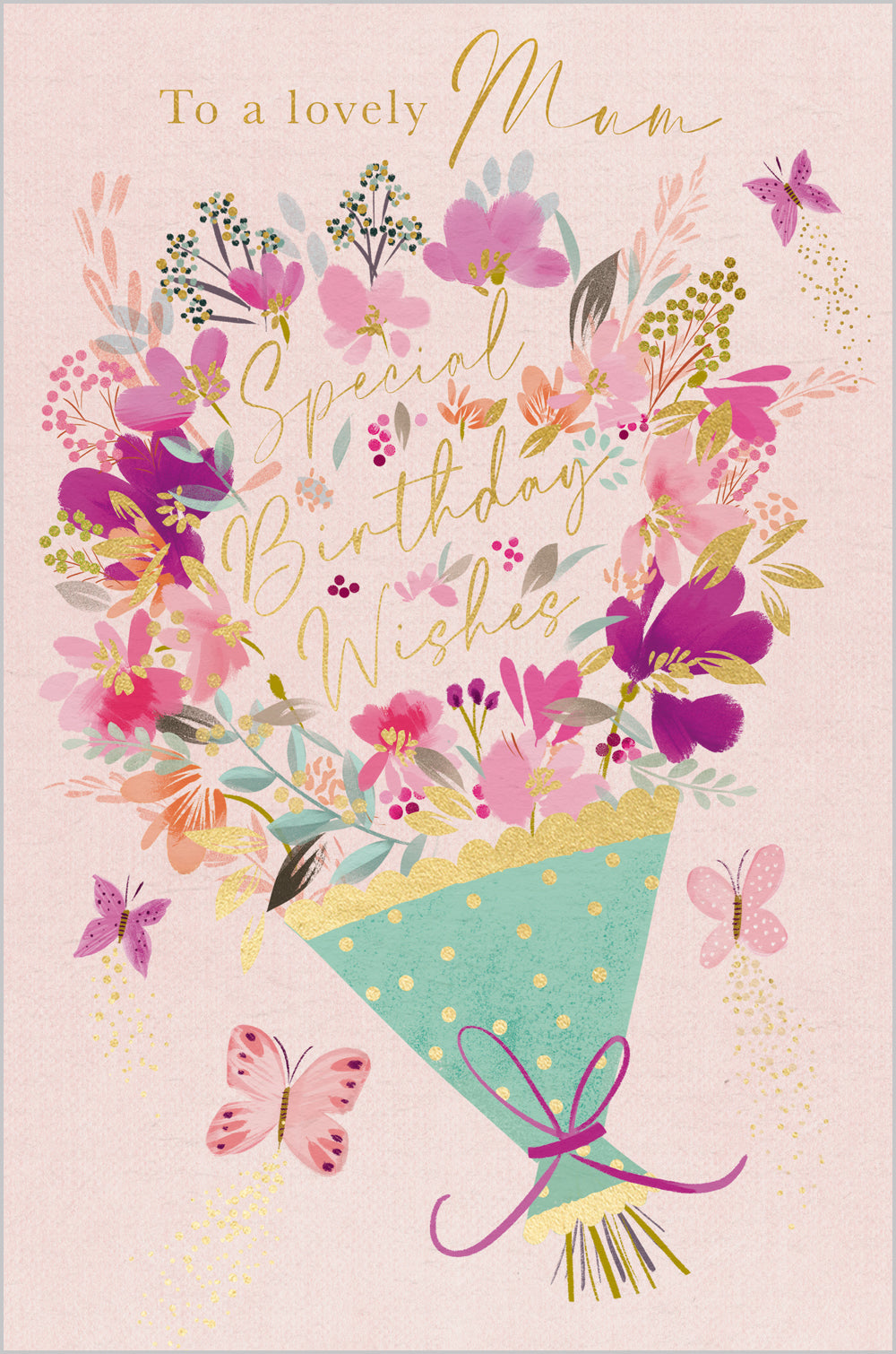 Mum - Floral Butterfly Bouquet